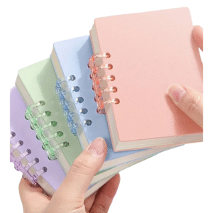 Cuaderno A7 con Anillas Extraíbles